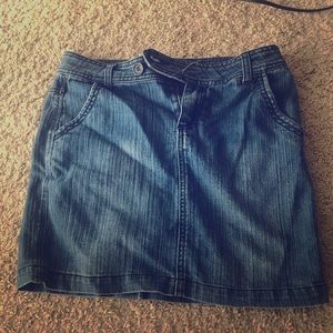 Jean skirt